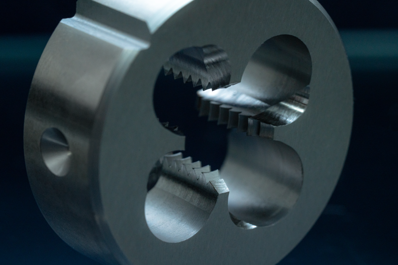 PAULIMOT Schneideisen M1,6 X 0,35 - Gewindeschneider 16x5mm TiN Beschichtet