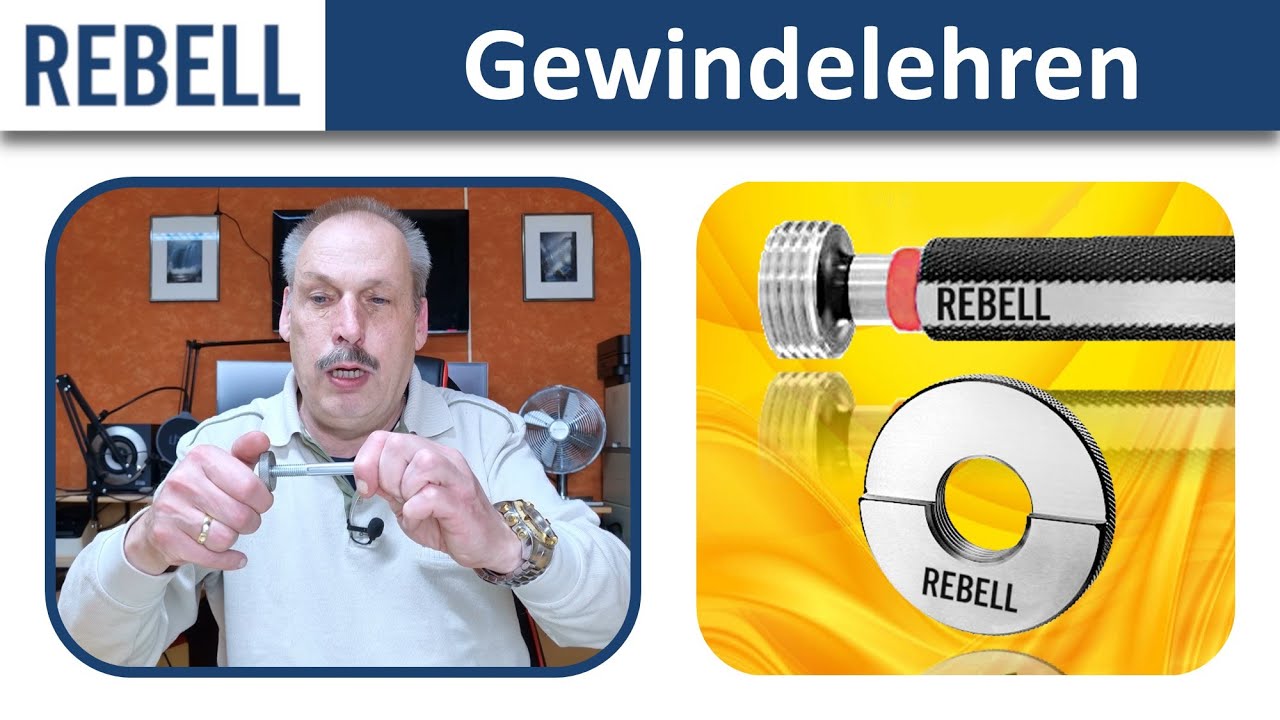 Gewindelehren / Gewindelehrdorne / Gewindelehrringe - Funktionen und Handhabung